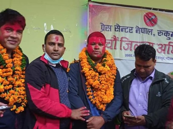 प्रेस सेन्टर रुकुम पश्चिमको अध्यक्षमा हरि गौतम